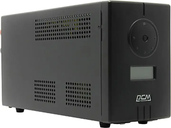 POWERCOM, Inverter, INF-1500AP, 1500VA/1050W, Offline/Standby, 2xSchuko, 208-240VAC, 24V100Ah, USB, Sinewave, Tower, Black.