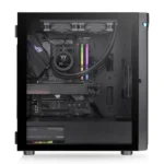 ThermalTake, H590 TG ARGB Mid Tower Chassis Case Black.