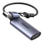 CM489 (40189), Adapter, Video Capture Card 4K HDMI to USB/Type-c adapter.