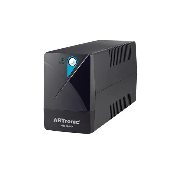 ARTRONIC, ART 600, 600VA/360W, Black. Internal automatic bypass