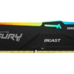 Kingston, FURY Beast (RGB) RAM 32GB RGB DDR5 6000MT/s CL36 DIMM.