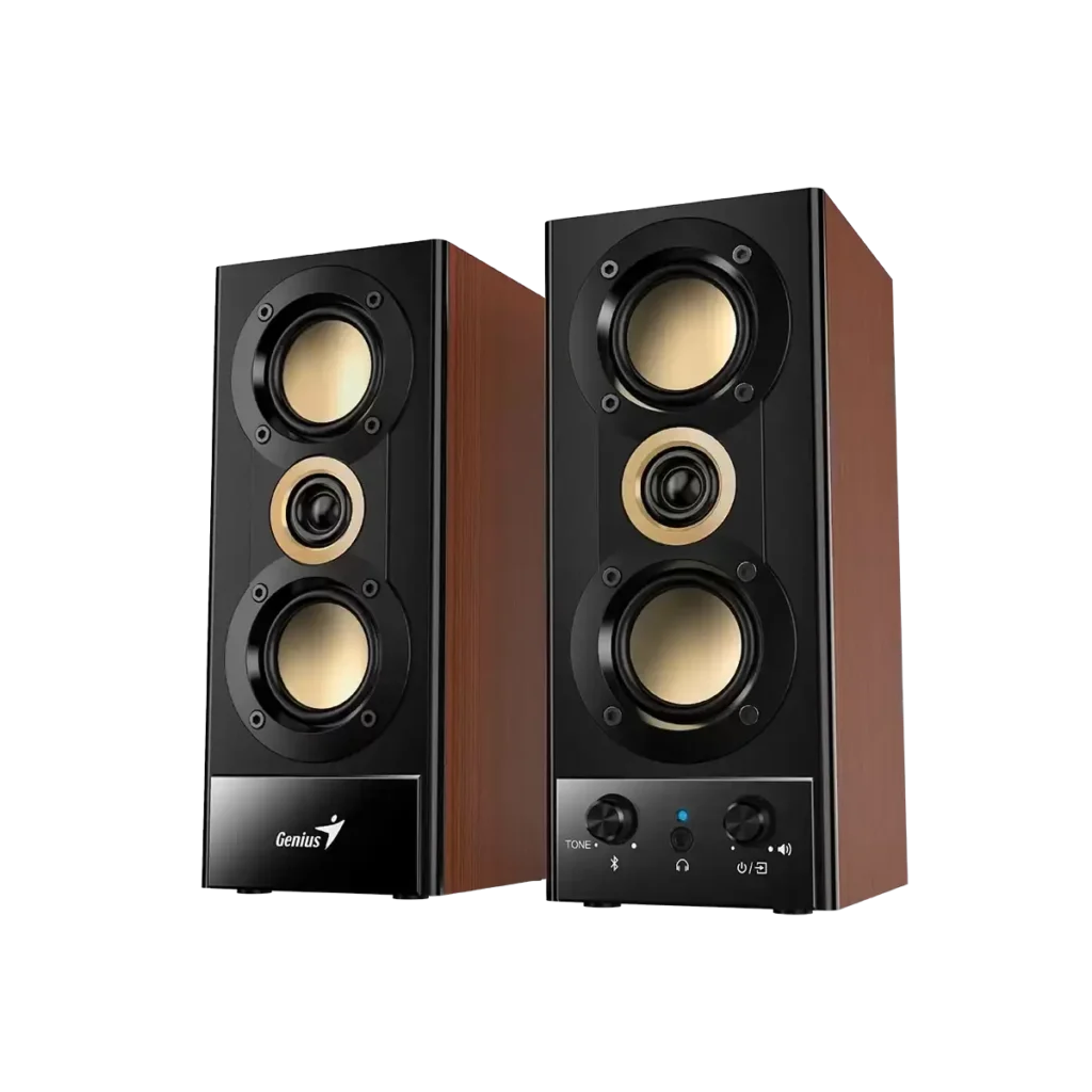 Genius, SP-HF800BT Bluetooth Speaker Wood