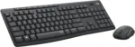 logitech, MK295, Keyboard + Mouse (EN/RU) (Combo) Black
