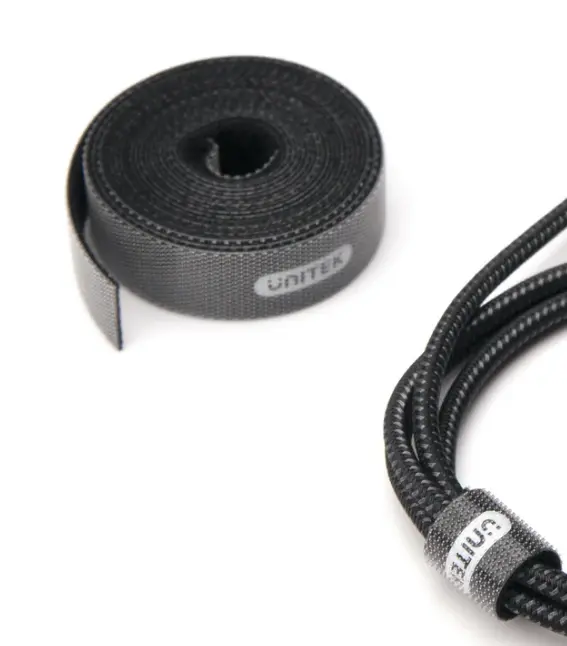 OT142BK, UNITEK, 5M.Reusable Cable Organizer
