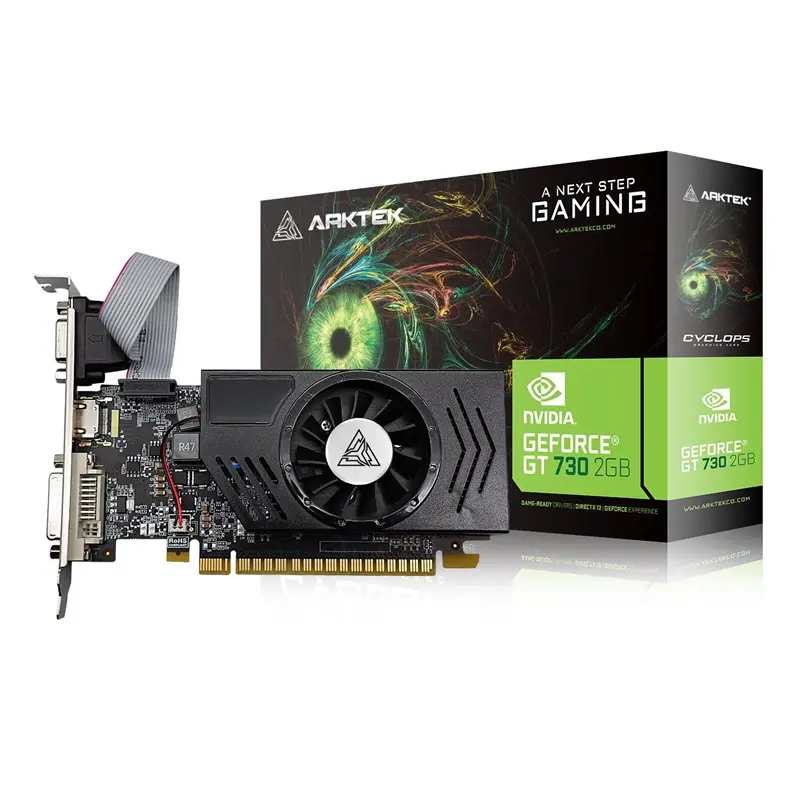 ARKTEK Ggraphics Card, GeForce GT730 2GB 128Bit