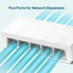 TP-Link, LS1005, 5-Port 10/100Mbps Desktop Switch