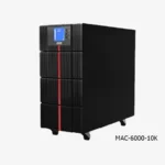 POWERCOM, MAC-10K, 10000W, Online, Automatic and manual internal bypass, Black.