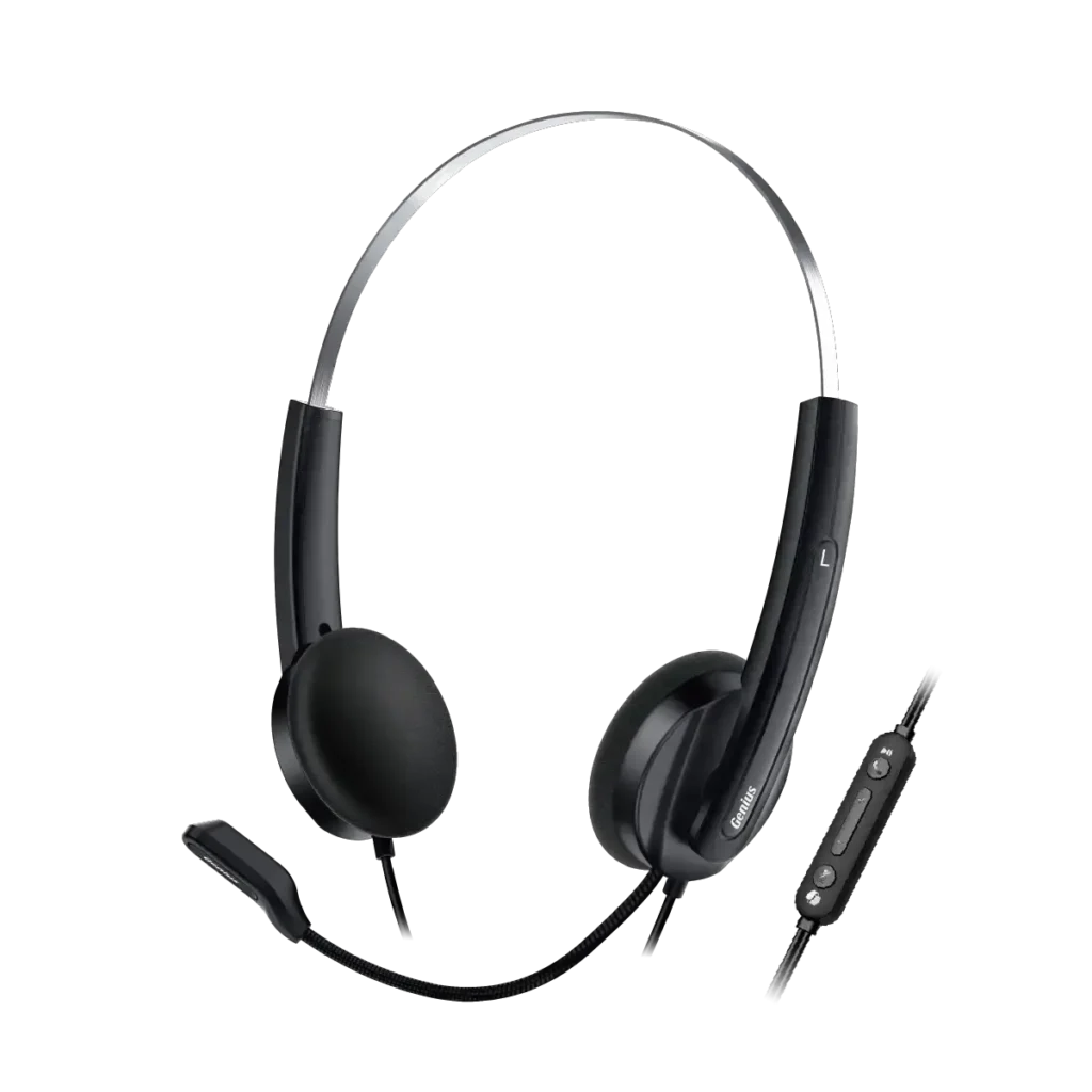 Genius, HS-220U USB Headset Black