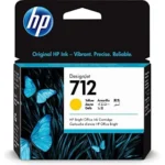 HP 712 Yellow Ink Cartridge 3ED69A