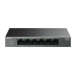 TP-Link, LS106LP, 6-Port 10/100Mbps Desktop Switch with 4-Port PoE, 41 W