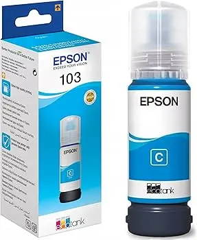 EPSON, 103 cyan Ink Bottle C13T00S24A