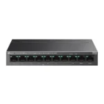 TP-Link, LS1210P, 8-Port 10/100Mbps+2-Port Gigabit Desktop Switch with 8-Port PoE+.