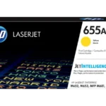 655A, HP, Toner Cartridge, Yellow. CF452A