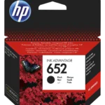 HP 652 Black Ink Cartridge, F6V25AE.