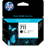 HP 711 Black DesigneJet Print Cartridge CZ129A