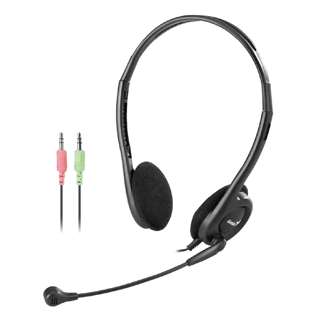 Genius, HS-200C, PC Headset Black