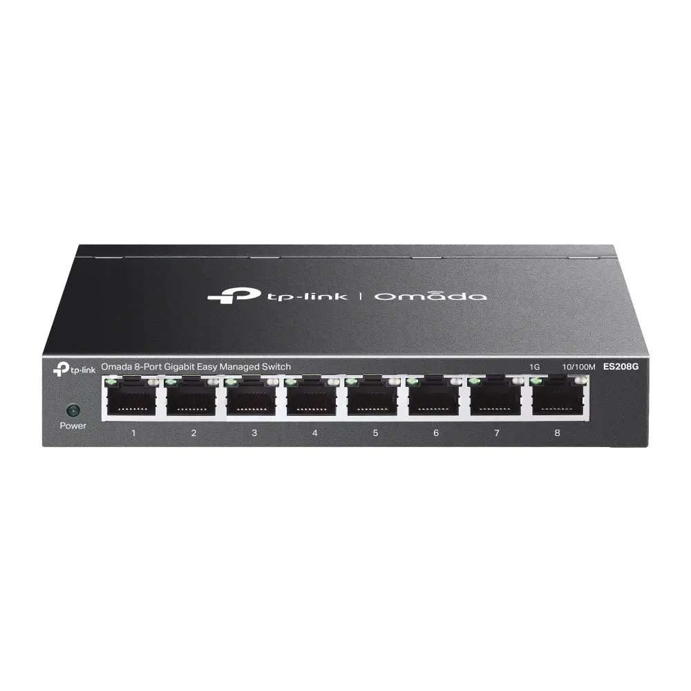 TP-Link, Omada ES208G, Omada 8-Port Gigabit Easy Managed Switch