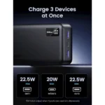 UGREEN, PB312(25683), Power Bank, 2000mAh, USB Type-C Two-way, Black.