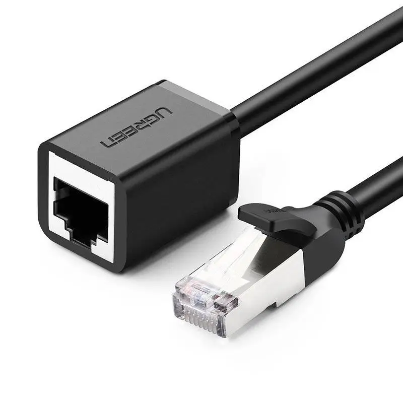 NW112, UGREEN, CAT6 Extension LAN Cable, 5m, Black.