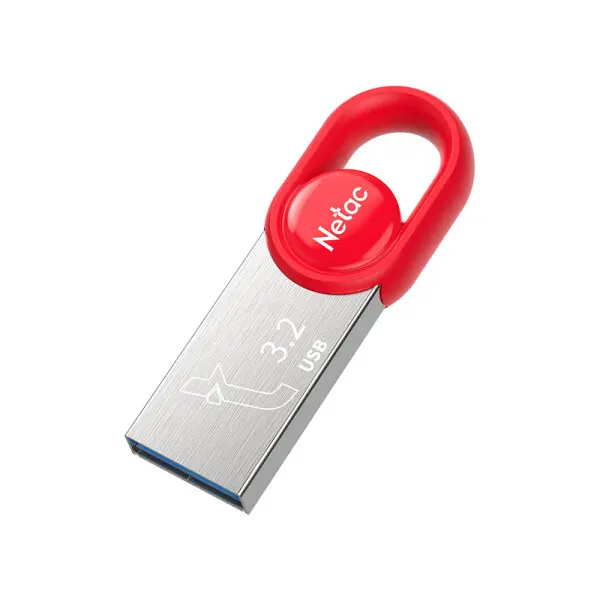 NETAC, UM2, 64GB, USB 3.2, Red NETAC, UM2, 64GB, USB 3.2, Red