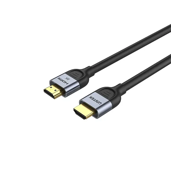 C11086GY01-2M UNITEK 2M, HDMI2.1 Male to Male Cable Gaming 8K 60Hz