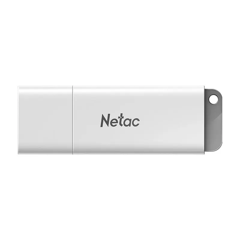 NETAC, U185, 32GB, USB2.0,with LED indicator, White+Black NETAC, U185, 32GB, USB2.0,with LED indicator, White+Black
