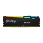 Kingston, KF556C36BBEA-16, RAM, FURY Beast RGB DDR5 16GB 5600MT/s CL36 DIMM, Black