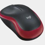 logitech, M185, Mouse Red
