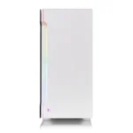 Thermaltake, H200 TG Snow RGB Case White