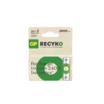 GPRHC272E045, GP, Battery, AAx2 Rechargeable, NiMH 1,2V 2600mA .