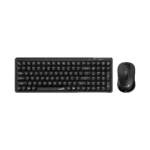 Genius, LuxeMate Q8100, AI Copilot Key, Keyboard + Mouse, Black