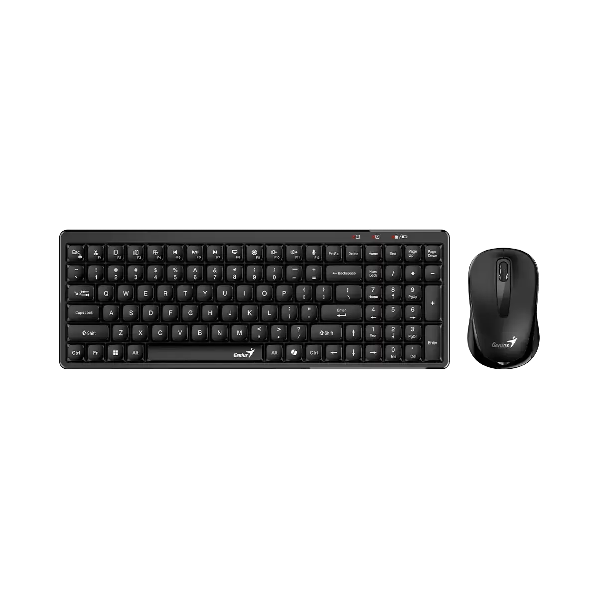 Genius, LuxeMate Q8100, AI Copilot Key, Keyboard + Mouse, Black Genius, LuxeMate Q8100, AI Copilot Key, Keyboard + Mouse, Black