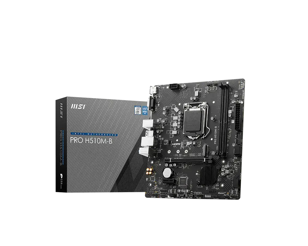 MSI, MB, PRO H510M-B