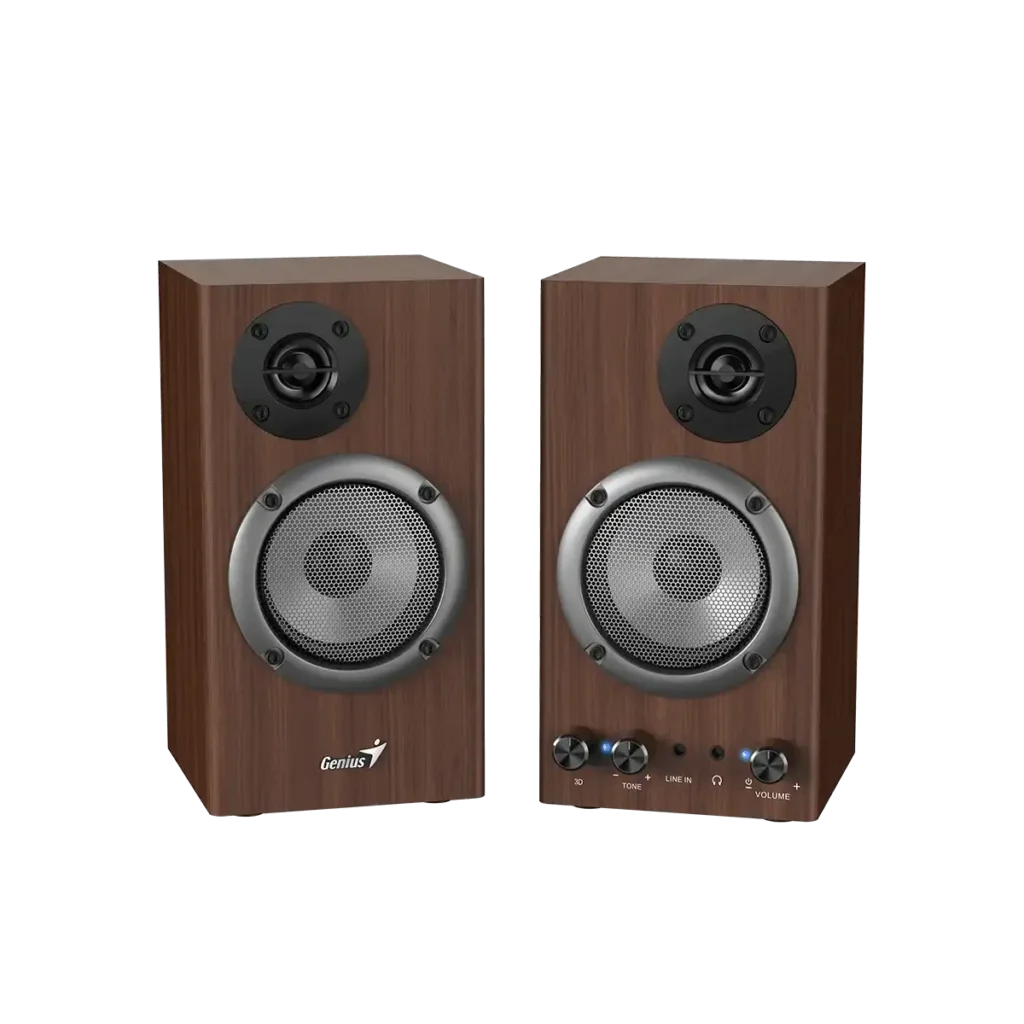 Genius, SP-HF500B Speaker Wood