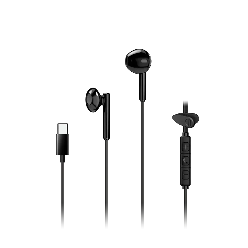 Genius, HS-M366 In-ear Headset USB-C Black