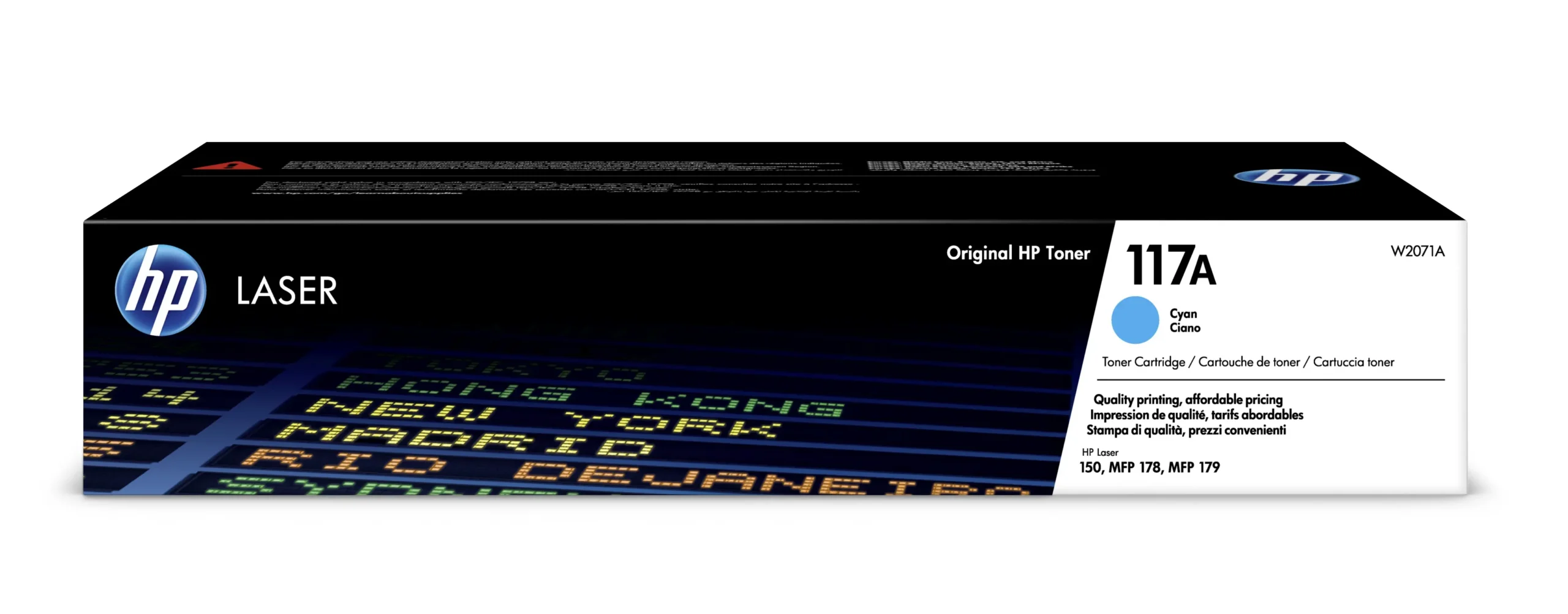117A HP Toner Cartridge, Cyan (W2071A) 117A HP Toner Cartridge, Cyan (W2071A)