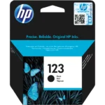 HP 123 Black Ink Cartridge, F6V17AE.