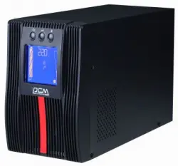 POWERCOM, MAC-1000, 1000VA/1000W, Online, Black.