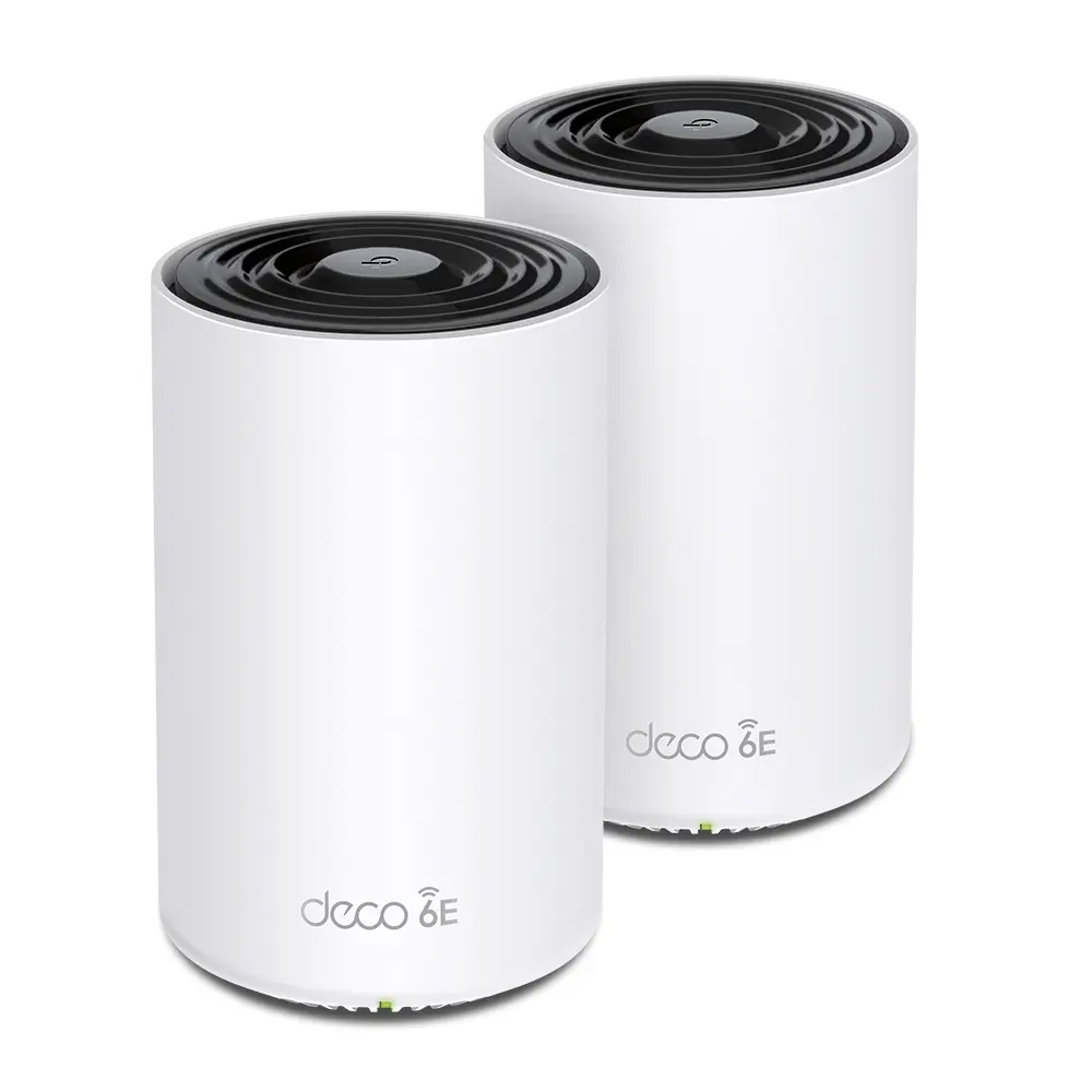 TP-Link, Deco XE75(2-pack), AXE5400 Whole Home Mesh Wi-Fi 6E System