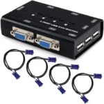 KDKDV0401Kingda, Kvm Switche Usb 4 Ports