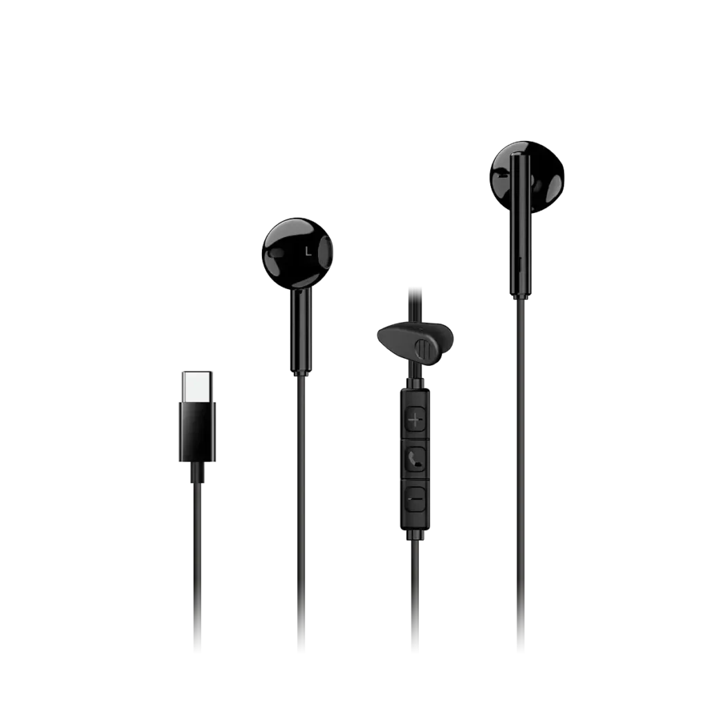 Genius, HS-M365 In-ear Headset USB-C black