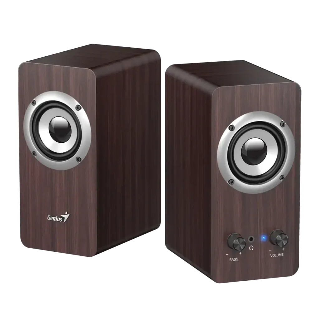 Genius, SP-HF400 Speaker Dark Brown
