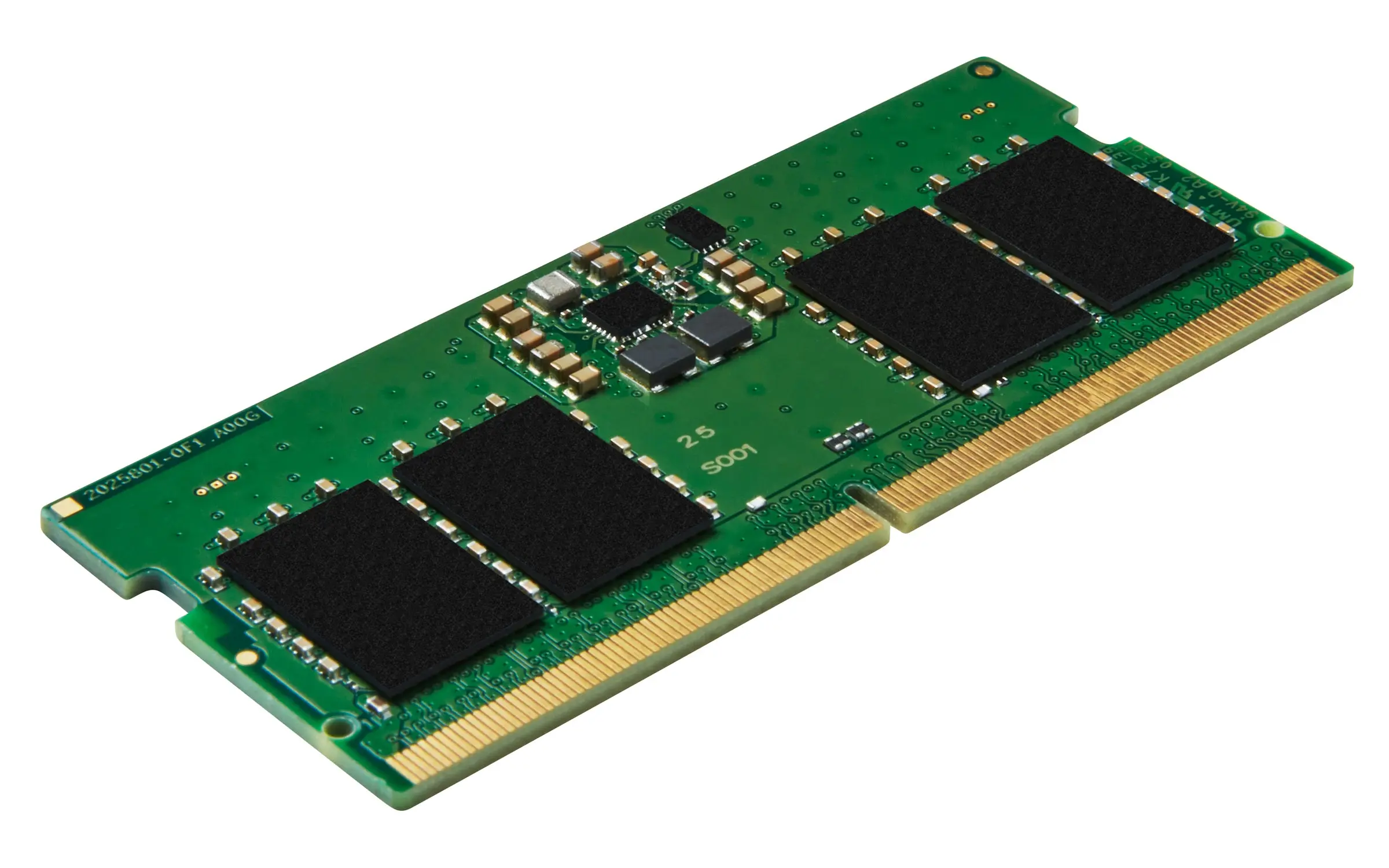 Kingston, RAM 8GB 5600MT/s CL46 262-Pin SODIMM. Kingston, RAM 8GB 5600MT/s CL46 262-Pin SODIMM.