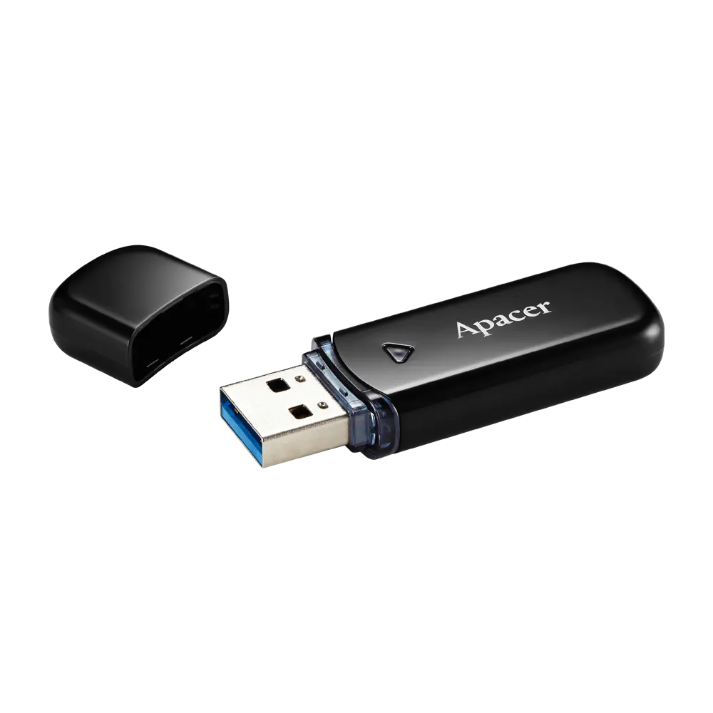 Apacer, AH355, 32GB, USB 3.2 Gen 1, Panther, Black