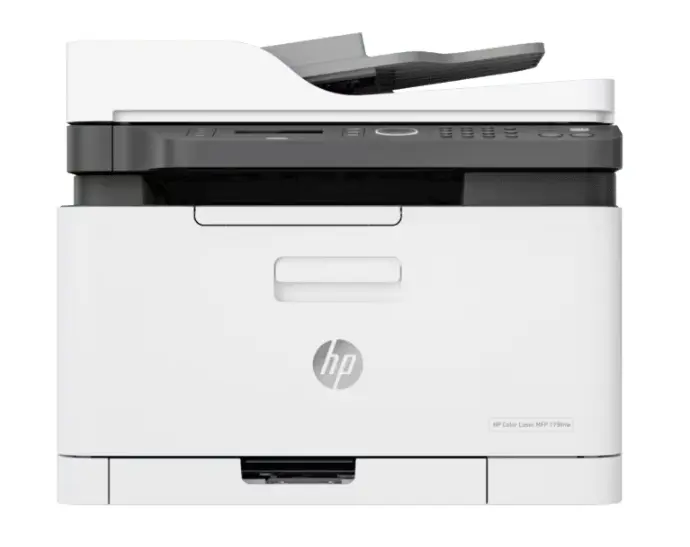 4ZB97A HP Color Laser MFP 179fnw Print, copy, scan, fax A4, Black up to 18 ppm, color-4 ppm, ADF,Wi-Fi (117A)