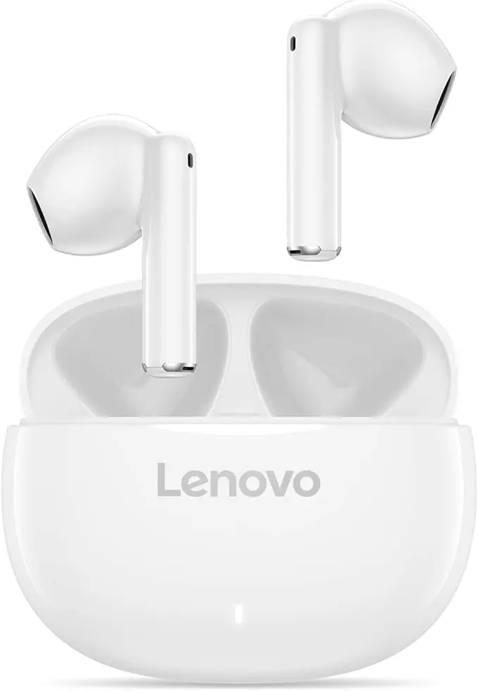 Lenovo, E310 Wireless Stereo Earbuds, standalone-white
