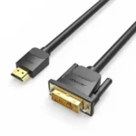 ABFBG , VENTION, Cable, HDMI to DVI Cable 1.5M Black.
