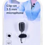 Gembird, MIC-C-01 Clip-on Microphone black