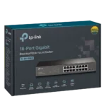 TP-Link, TL-SG1016D, 16-port Gigabit Switch, 16 10/1000, Desktop/Rackmount switch