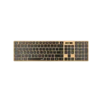 Genius, SlimStar 7250BT, AI Copilot Key, Keyboard, Pine wood